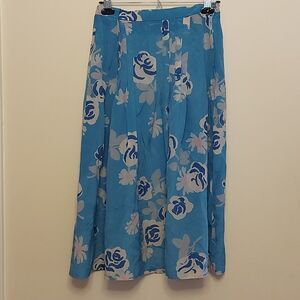 Vintage floral skirt W28"